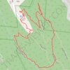 LaBoiteaux Woods trail, distance, elevation, map, profile, GPS track