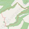 Hotwater Loop via Soddy Creek Gorge Trail (North) trail, distance, elevation, map, profile, GPS track