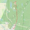 Irmy Lake + Bird Lake trail, distance, elevation, map, profile, GPS track