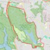 Manly Dam MTB Loop Trail trail, distance, elevation, map, profile, GPS track