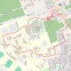 University of Moncton stroll trail, distance, elevation, map, profile, GPS track