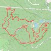 Mint Springs Valley Park in Crozet, VA, United States trail, distance, elevation, map, profile, GPS track