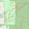 Mitchell Hill Trails trail, distance, elevation, map, profile, GPS track