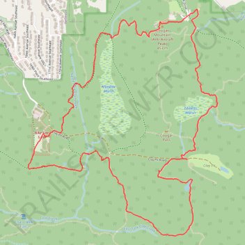 8/23/2026 trail, distance, elevation, map, profile, GPS track