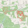 Relaxing ride before Tuesdays endurance. trail, distance, elevation, map, profile, GPS track