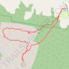 Mount Maroon up North West via Cave trail, distance, elevation, map, profile, GPS track