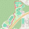 Oneonta Recreation Park Loop Run trail, distance, elevation, map, profile, GPS track