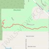 Turkey Mountain THE DAC MTB Trail trail, distance, elevation, map, profile, GPS track