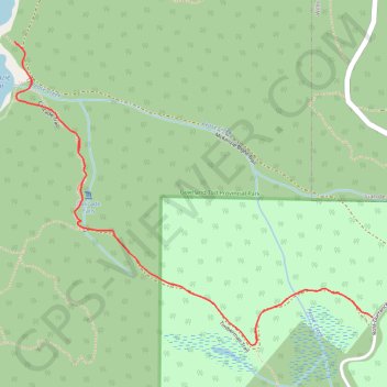 McKenzie Bight - Cascade Falls trail, distance, elevation, map, profile, GPS track