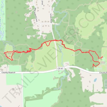 Ganondagan State Historic Site: trail west from main building to Fort Hill trail, distance, elevation, map, profile, GPS track