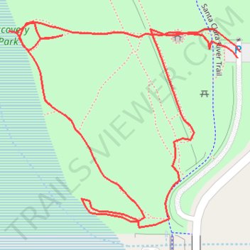 Discovery Park trail, distance, elevation, map, profile, GPS track