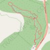 Afternoon Walk trail, distance, elevation, map, profile, GPS track