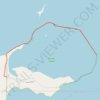 Terrell's Island trail trail, distance, elevation, map, profile, GPS track