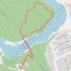 Petawawa River trail, distance, elevation, map, profile, GPS track