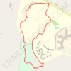 Walking the northeast part of Overlook's trails trail, distance, elevation, map, profile, GPS track