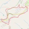 Black Ridge Trail in Rocky Knob Recreation Area trail, distance, elevation, map, profile, GPS track