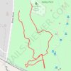 Meadow Valley Park South trail, distance, elevation, map, profile, GPS track
