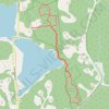 Track 153 trail, distance, elevation, map, profile, GPS track