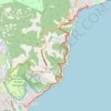 Alum Cliffs Track trail, distance, elevation, map, profile, GPS track