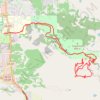 Great New trails at Napa Skyline trail, distance, elevation, map, profile, GPS track
