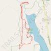 CBWS-11-08 13:40:03 trail, distance, elevation, map, profile, GPS track