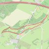 Paths in Queen Down Warren trail, distance, elevation, map, profile, GPS track
